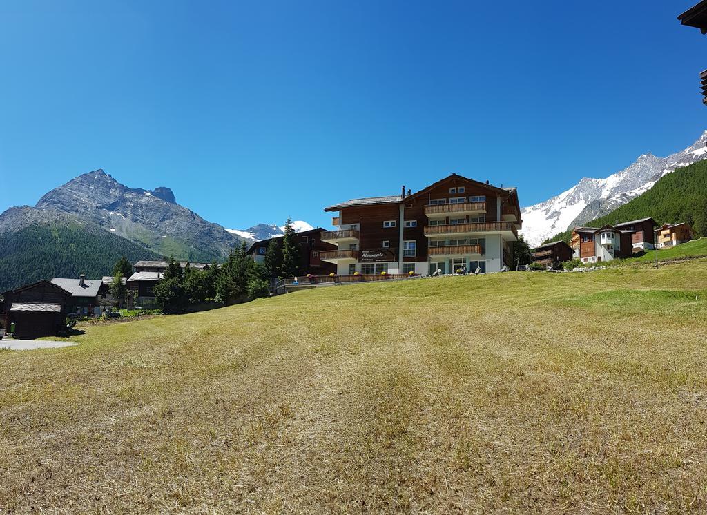 Hotel Alpenperle Saas-Fee Exterior foto