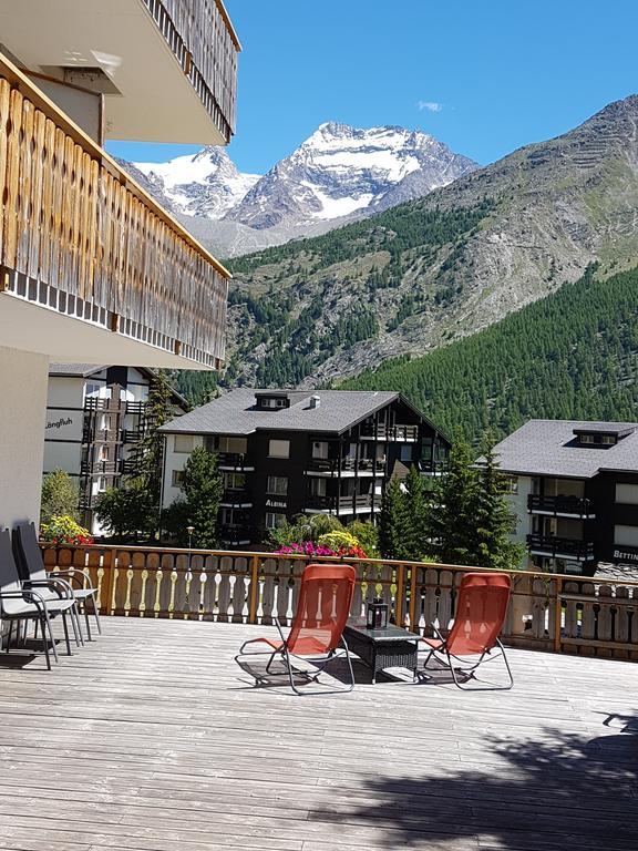 Hotel Alpenperle Saas-Fee Exterior foto