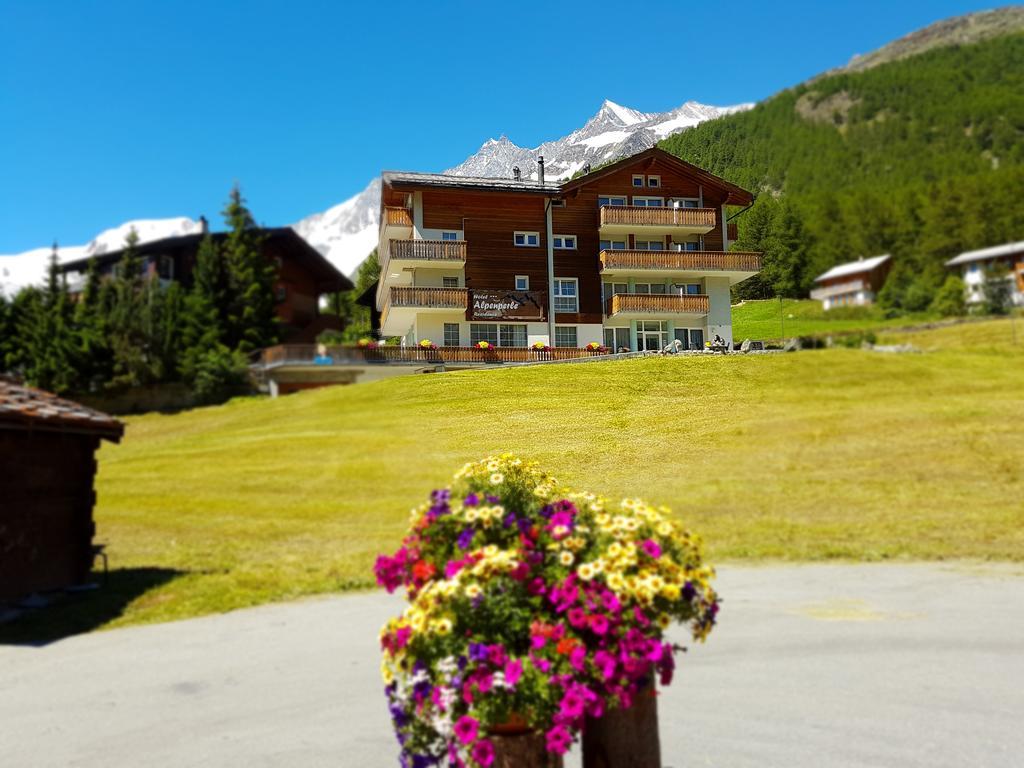Hotel Alpenperle Saas-Fee Exterior foto