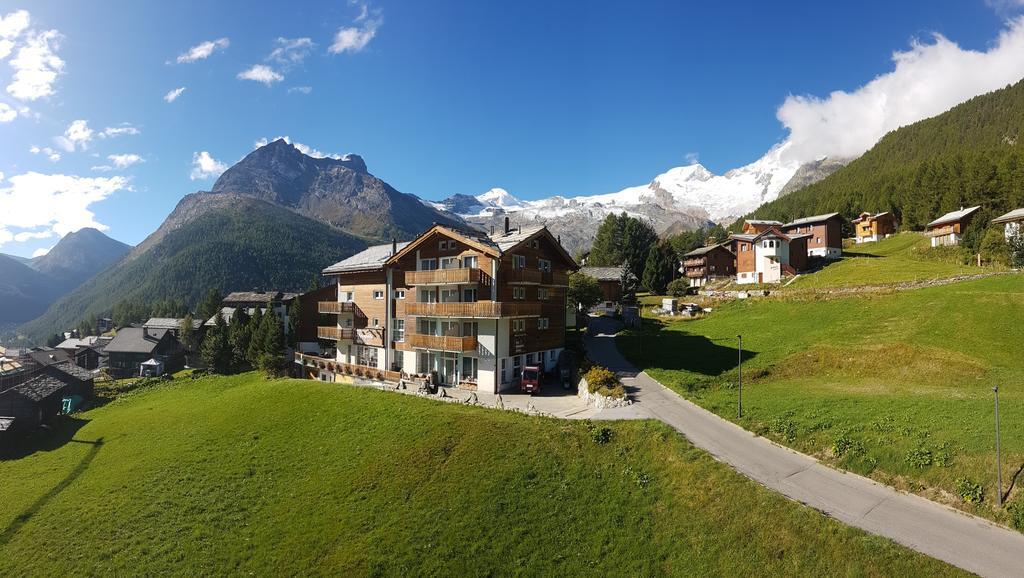 Hotel Alpenperle Saas-Fee Exterior foto