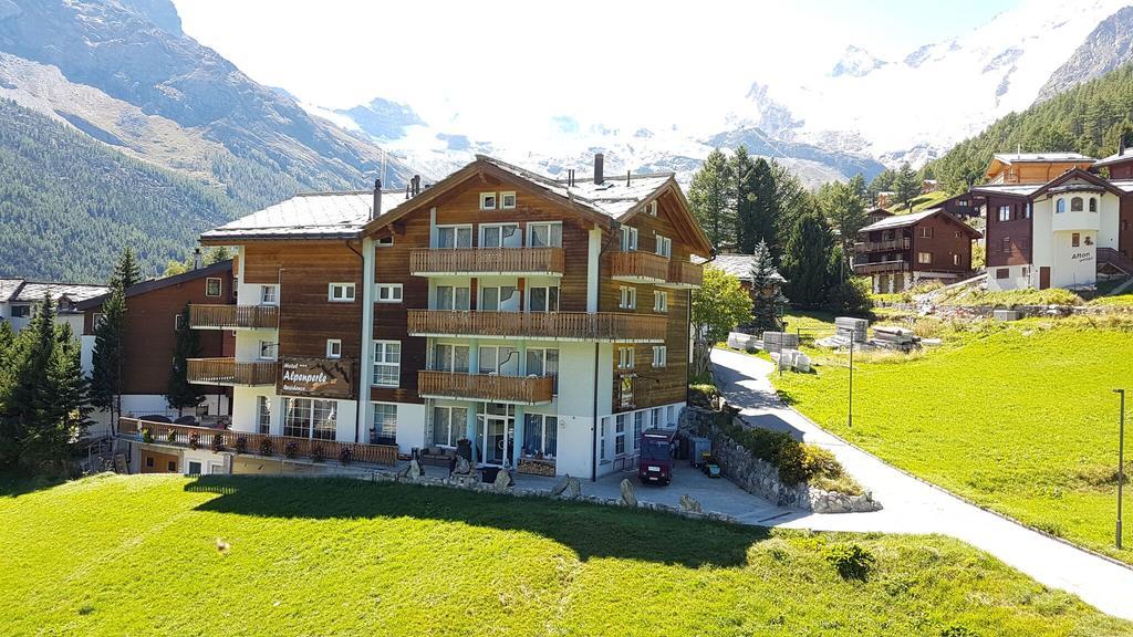 Hotel Alpenperle Saas-Fee Exterior foto