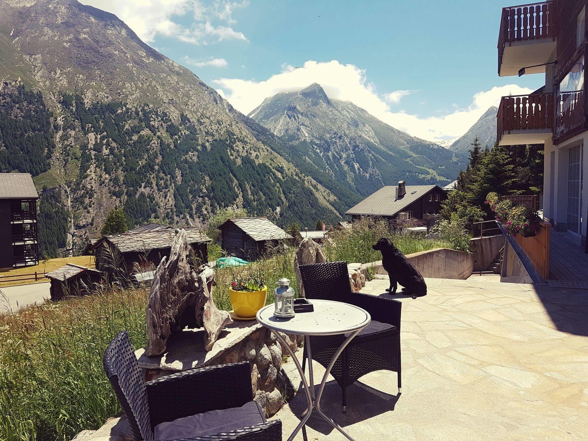 Hotel Alpenperle Saas-Fee Exterior foto